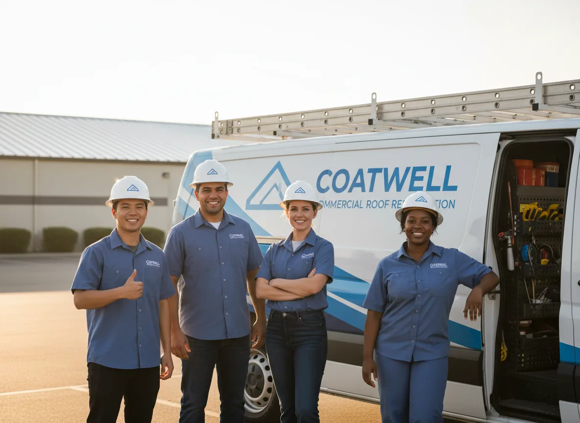 Commercial roof coating company in Longwood, NC